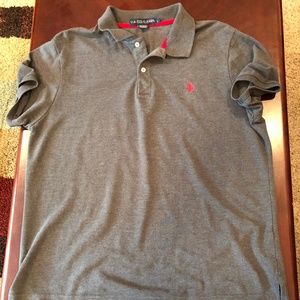 grey polo